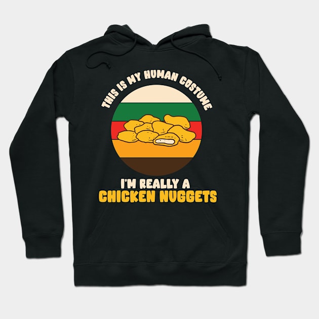 Chicken Nuggets Costume Hoodie by TomCage